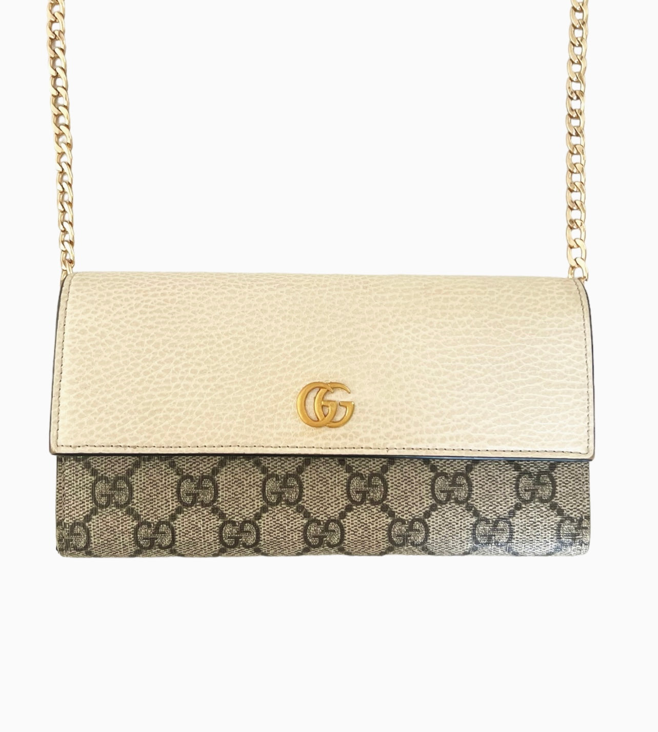 Pre-owned Gucci GG Marmont Wallet Crossbody Bag