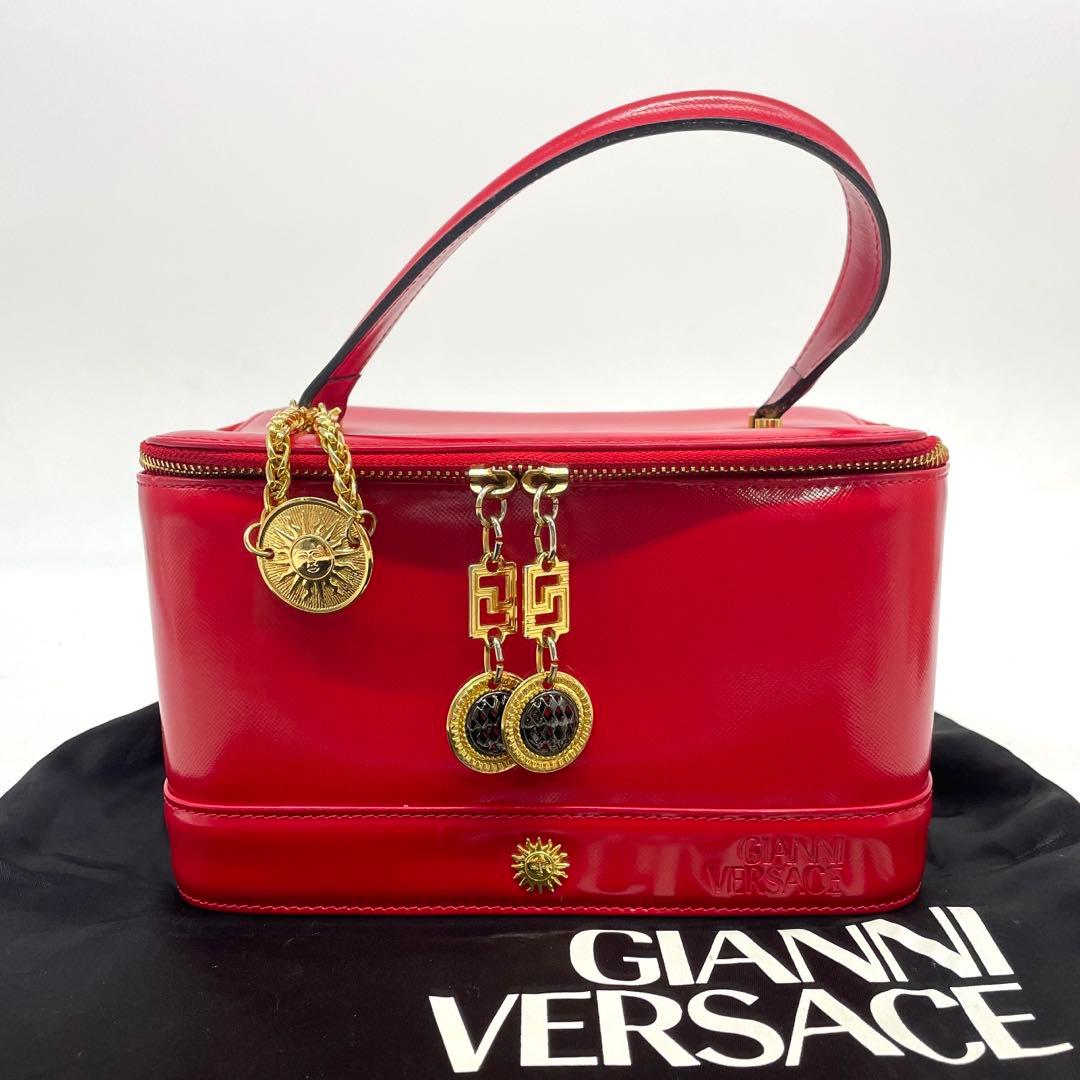 Pre-Owned Versace  Sunburst Vanity Bag
