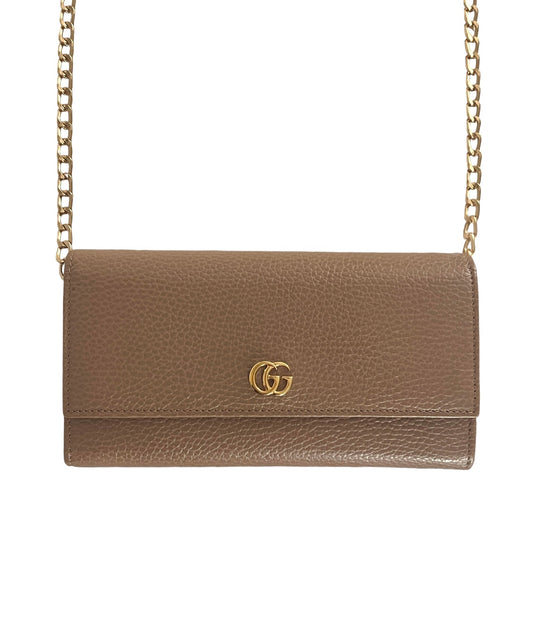 Pre-owned Gucci GG Marmont Wallet Crossbody Bag