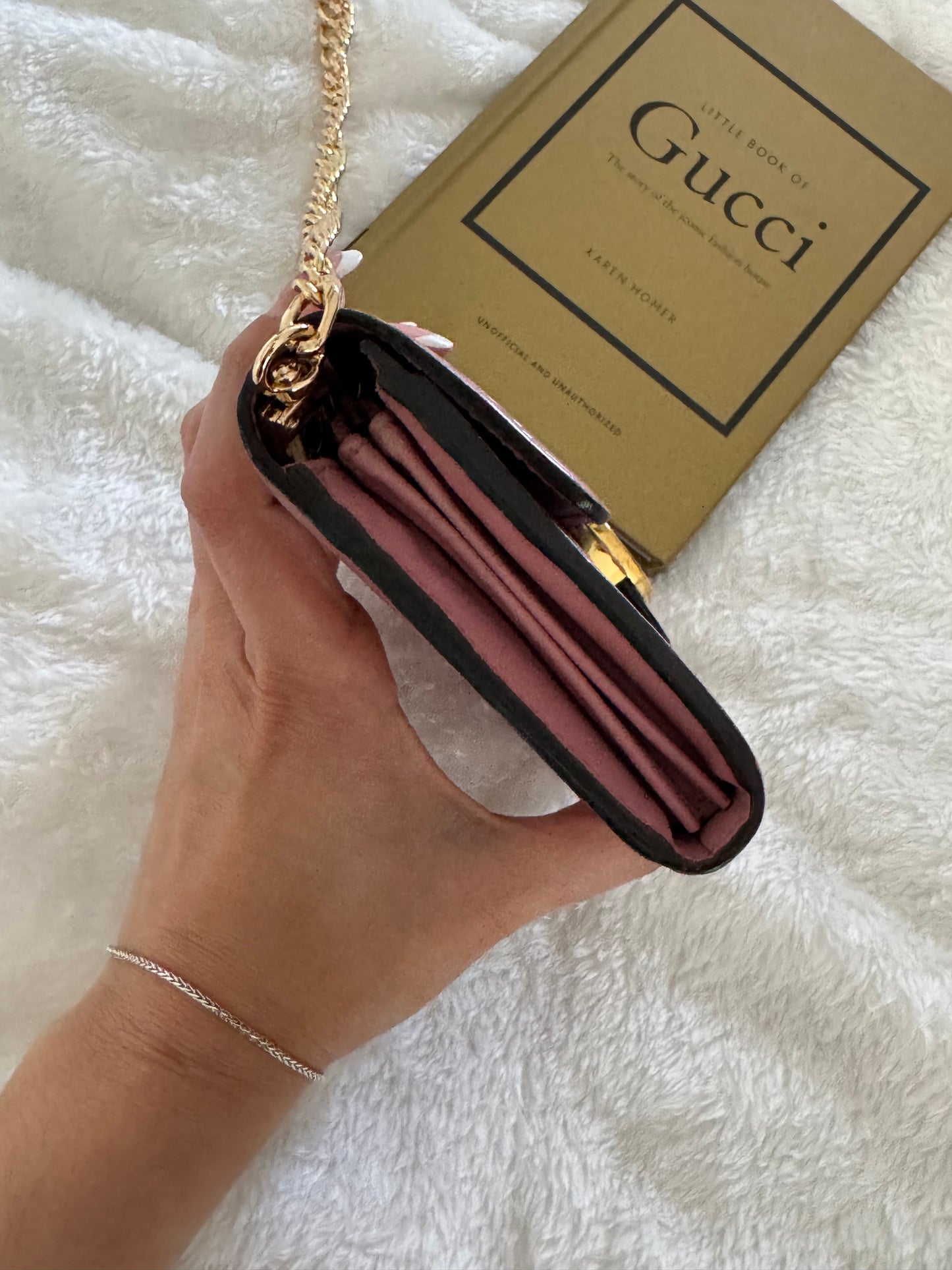 Pre-Owned GUCCI Guccissima Icon Wallet Crossbody Bag