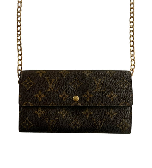 Pre-owned Louis Vuitton Monogram Wallet Crossbody Bag