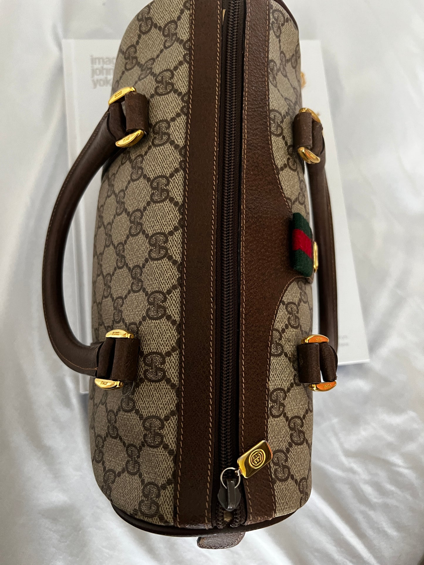 Pre-owned Gucci Boston Handbag