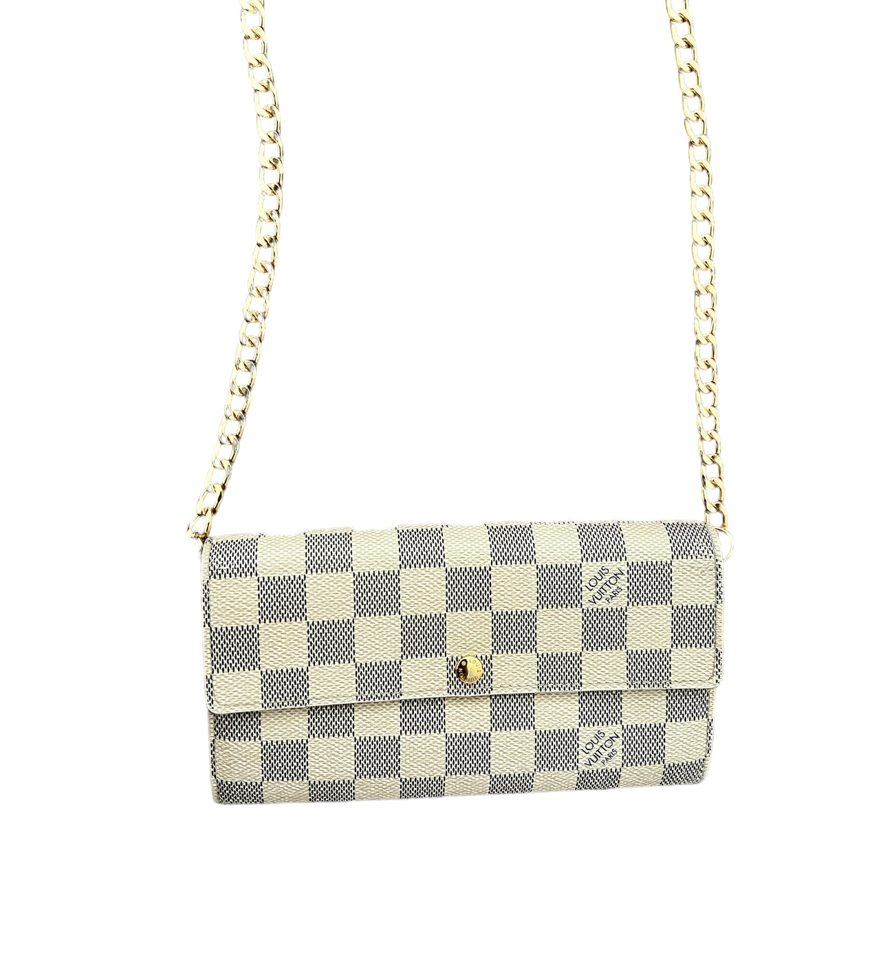 Pre-owned Louis Vuitton Damier Azur Crossbody Bag