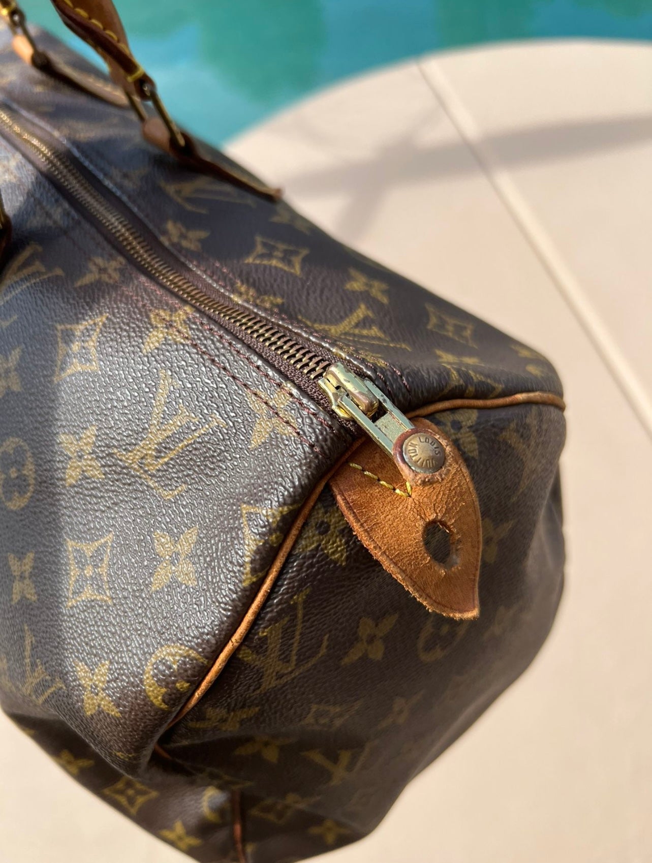 Pre-owned Louis Vuitton Speedy 40 Travel Handbag