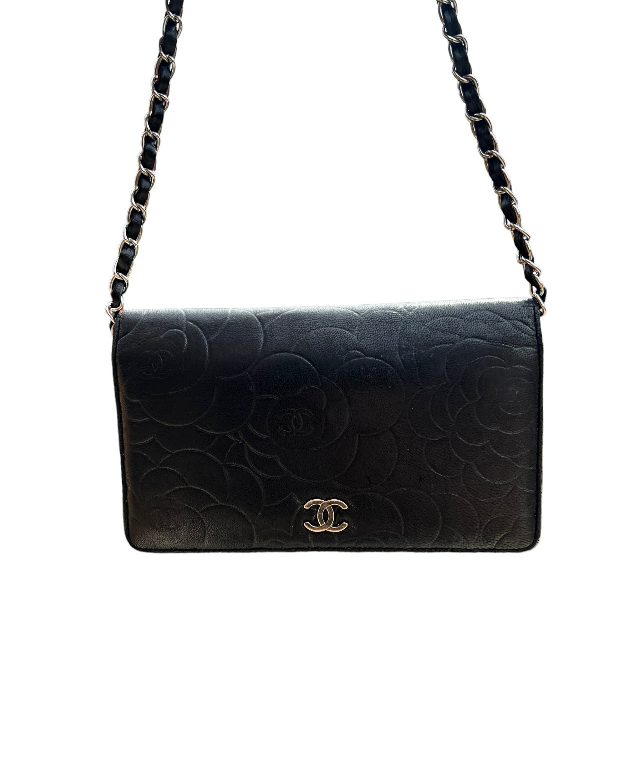 Pre-owned Chanel Wallet On Chain Crossbody Bag