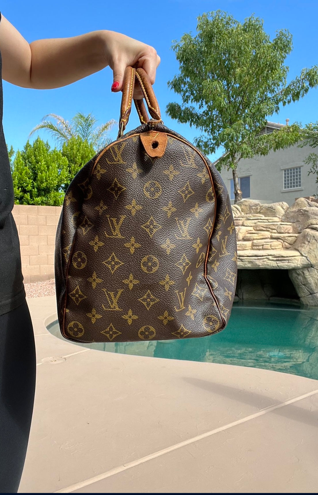 Pre-owned Louis Vuitton Speedy 40 Travel Handbag