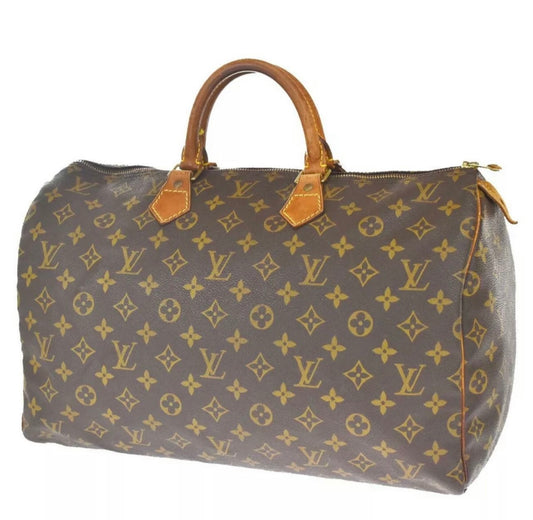 Pre-owned Louis Vuitton Speedy 40 Travel Handbag