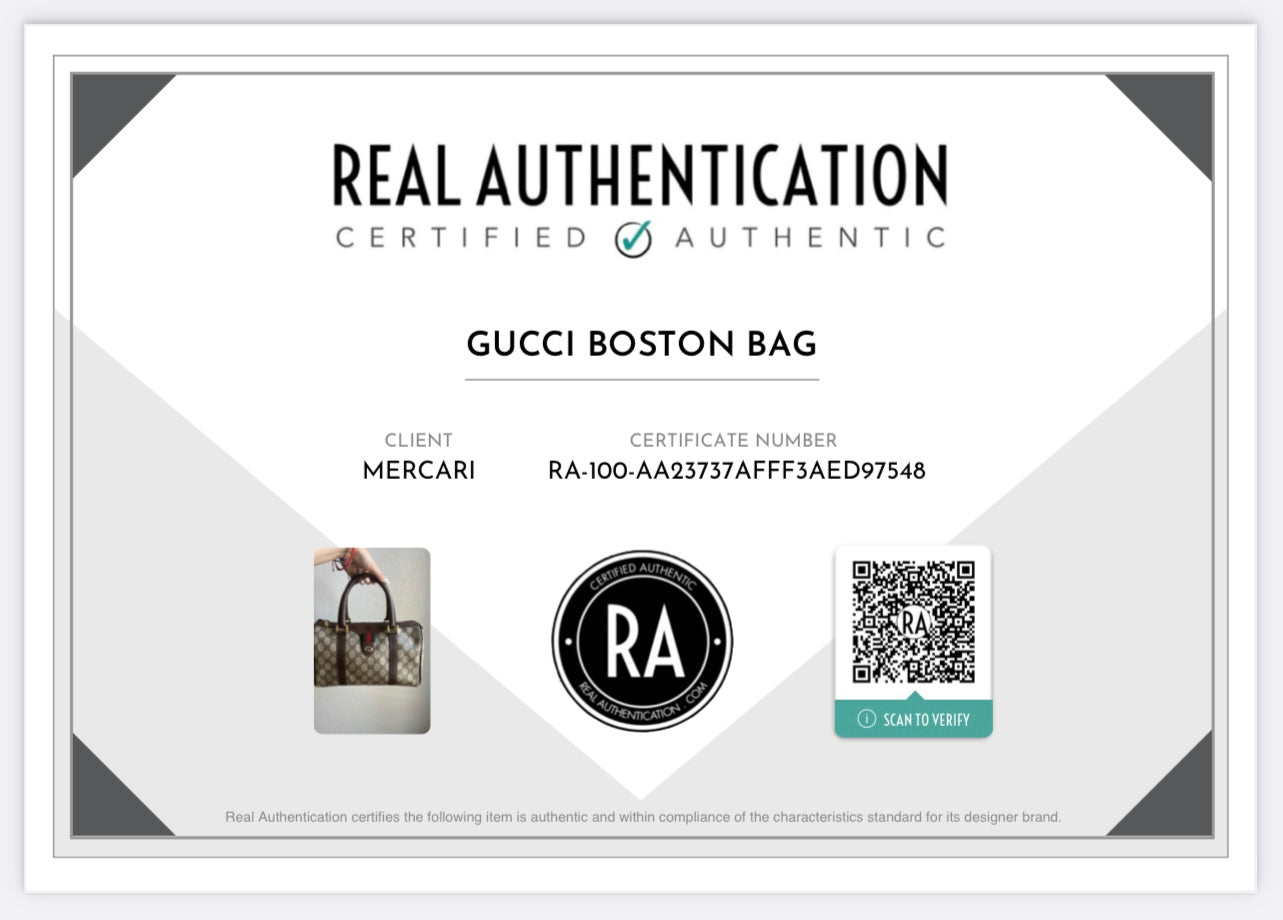 Pre-owned Gucci Boston Handbag