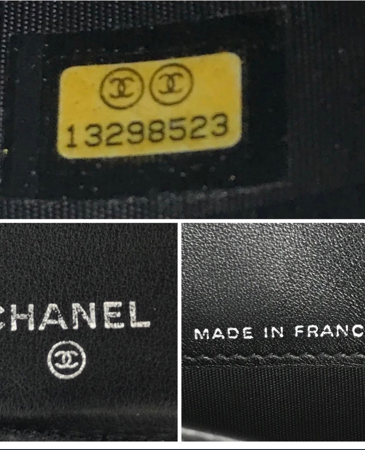 Pre-owned Chanel CC Logo Wallet On Chain