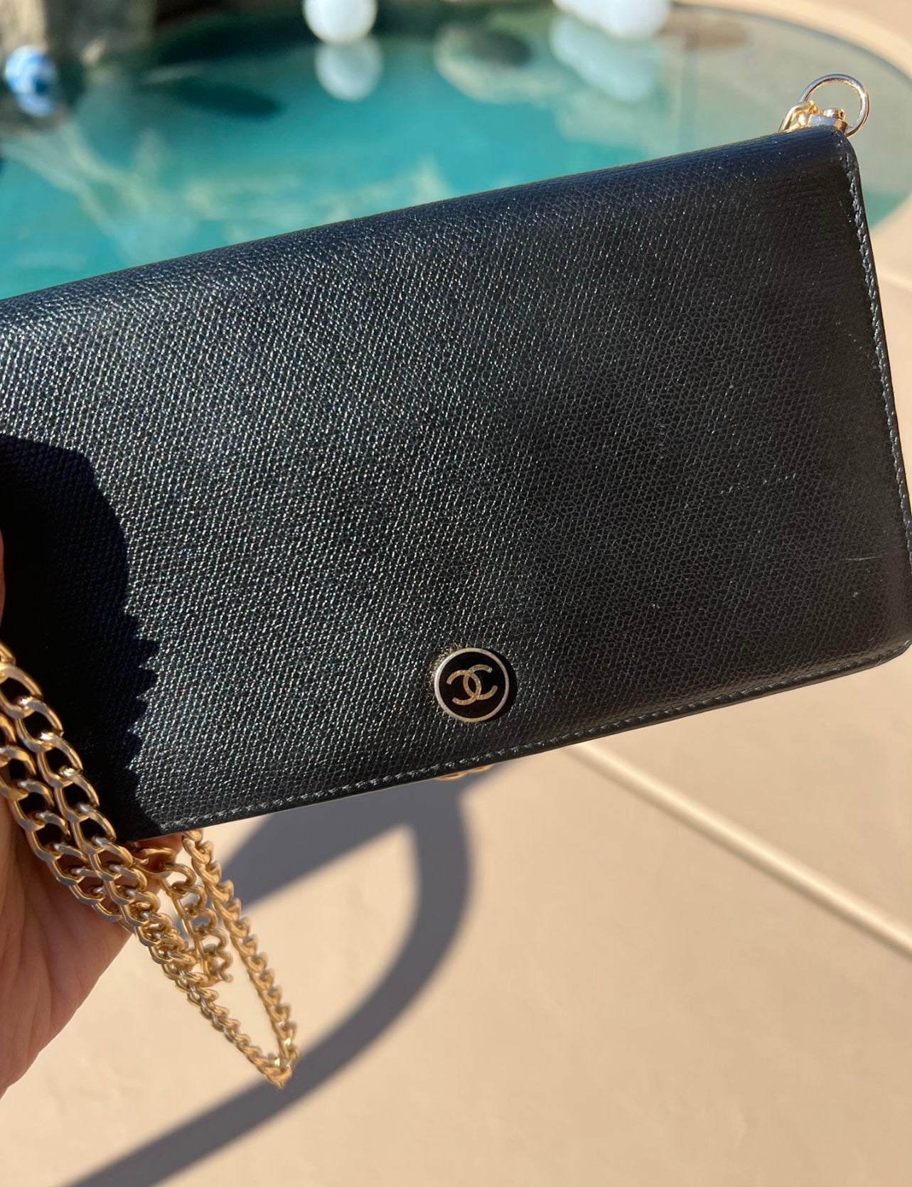 Pre-owned Chanel Wallet On Chain