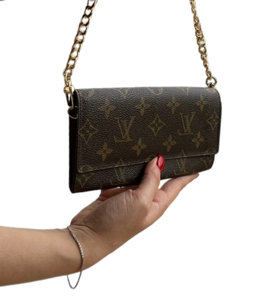 Pre-owned Louis Vuitton Wallet On Chain