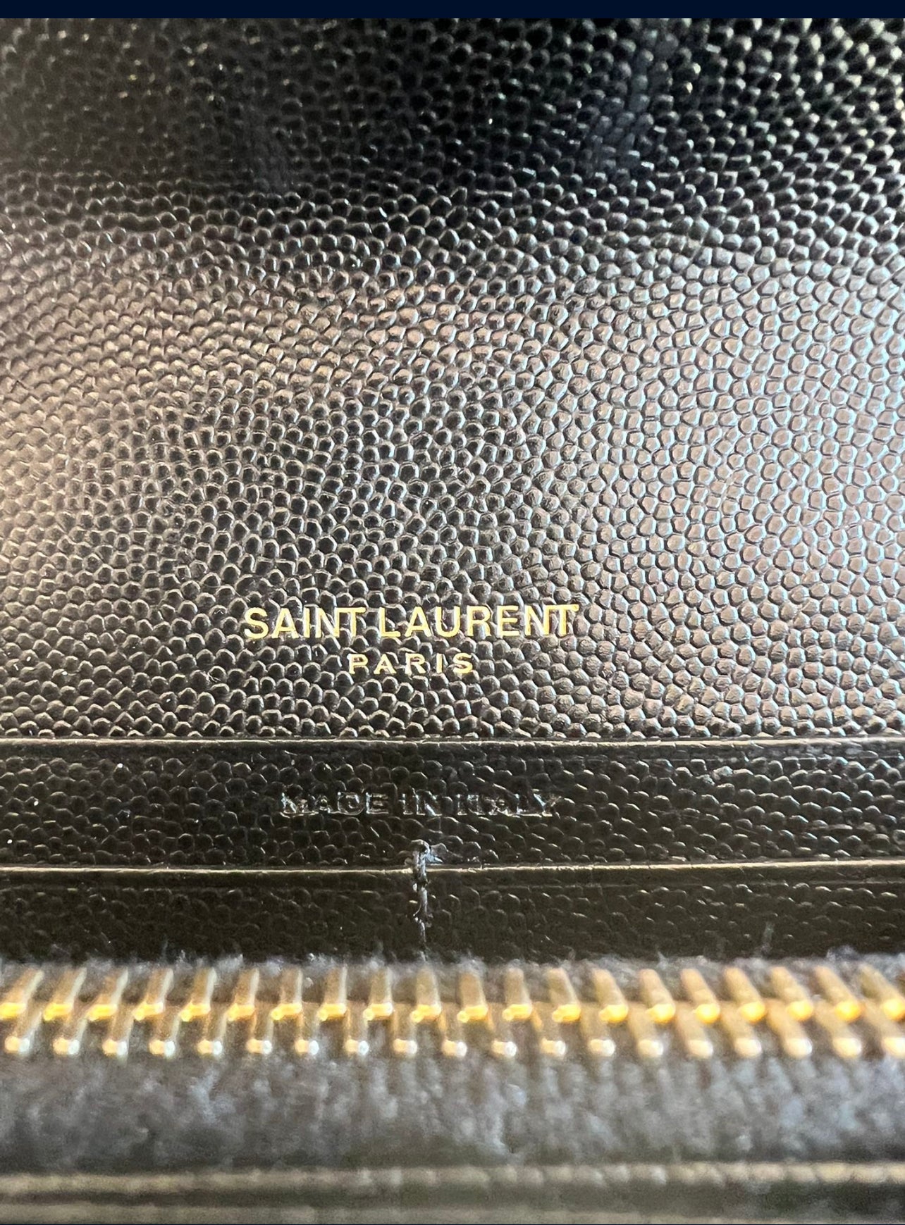 Pre-owned Yves Saint Laurent Wallet son Chain