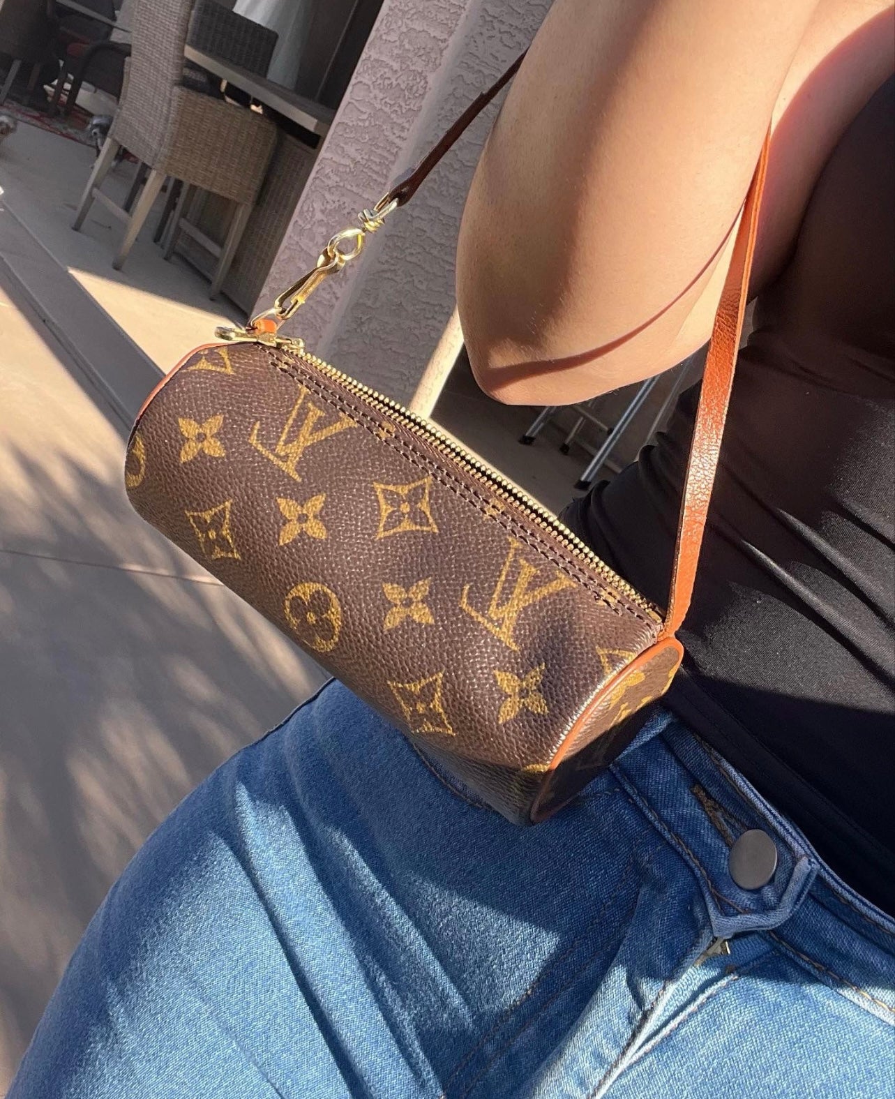 Pre-owned Louis Vuitton Mini Papillon Bag