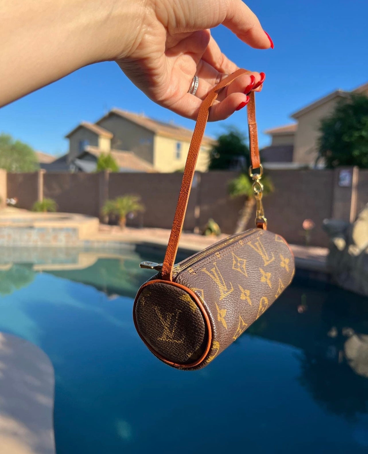 Pre-owned Louis Vuitton Mini Papillon Bag