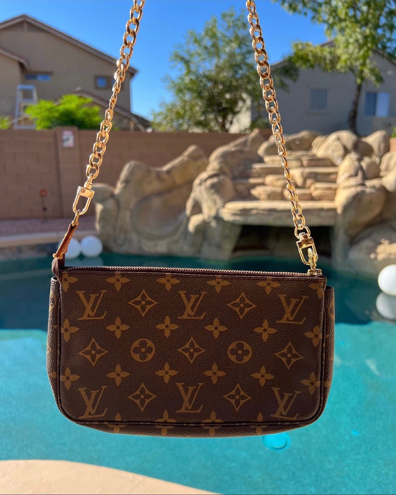 Pre-owned Louis Vuitton Pochette Accessories