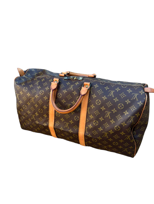 Pre-owned Louis Vuitton Keepall 55 Travel Bag