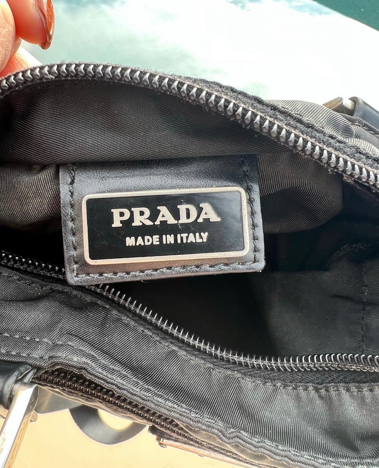 Pre-owned Prada Nylon Crossbody Bag